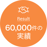 3,000件の実績